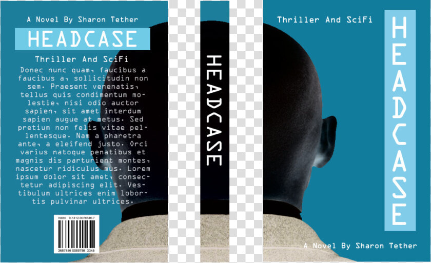 Headcase Book Cover   Book Cover Front Back Spine  HD Png DownloadTransparent PNG