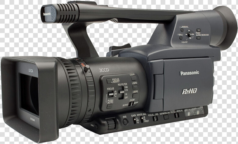 Panasonic P2 Camcorder High definition Video Camera   Video Recorder Png  Transparent PngTransparent PNG