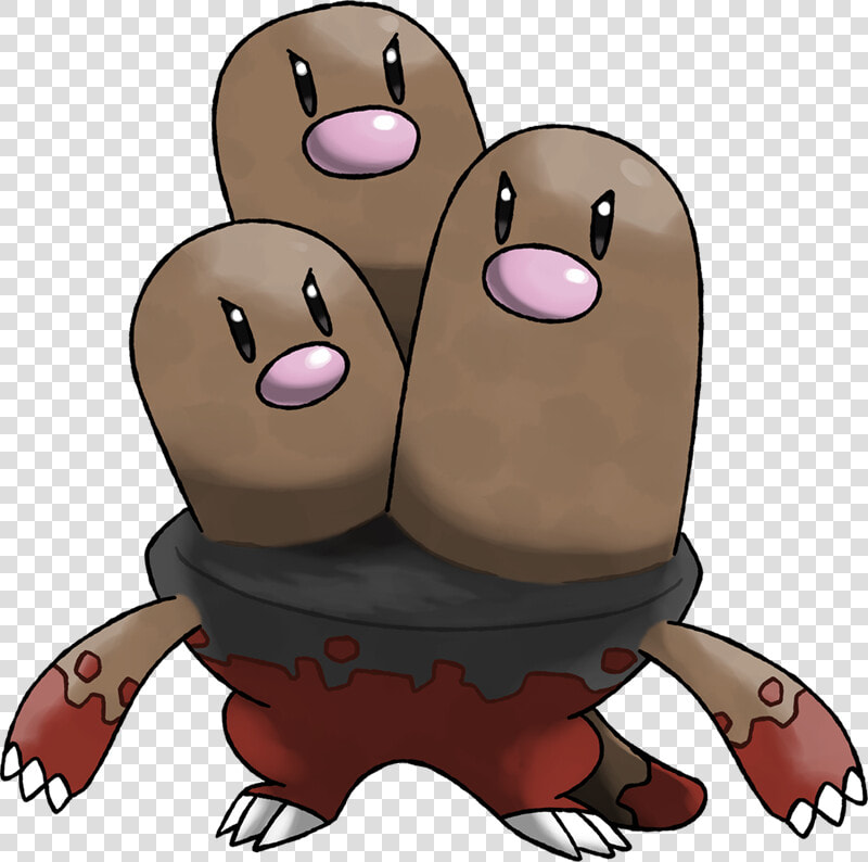 Shiny Alolan Dugtrio  HD Png DownloadTransparent PNG