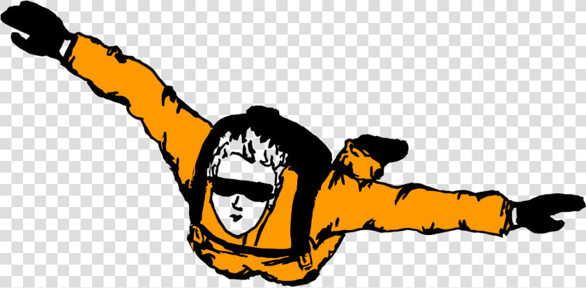 Parachute Clipart Transparent Background   Sky Diver Clipart  HD Png DownloadTransparent PNG