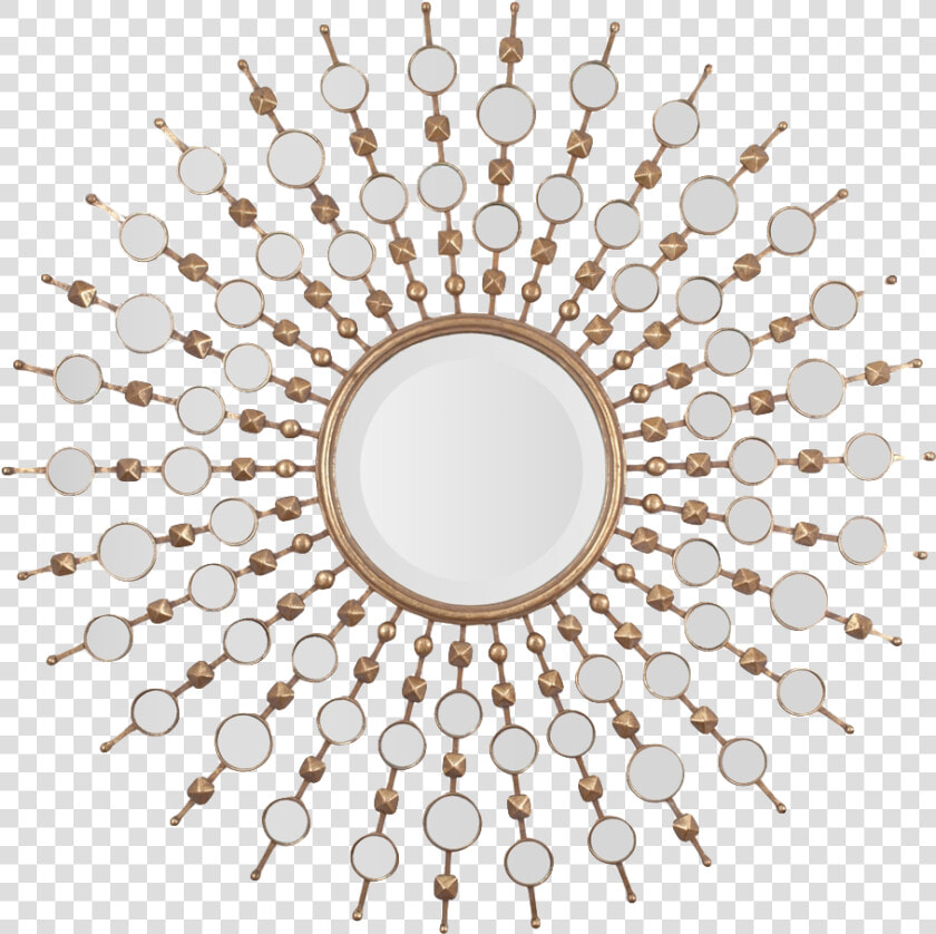 Art Deco Sunburst Mirror   Community Word Black And White  HD Png DownloadTransparent PNG