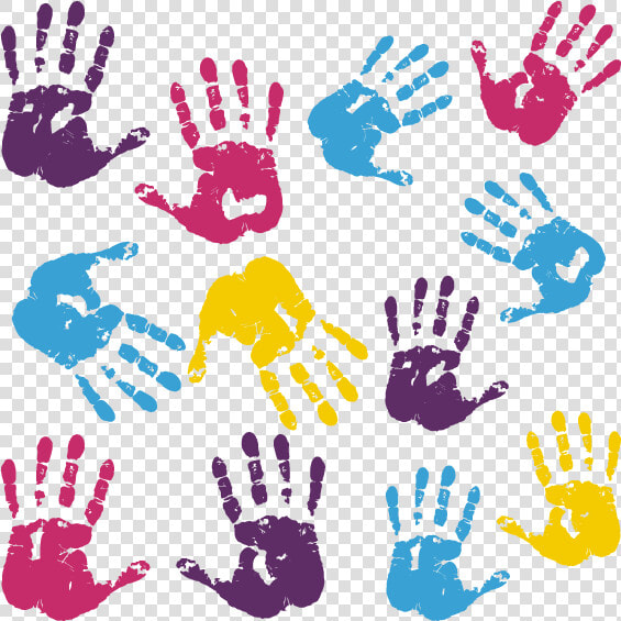 Manitos De Colores Para Imprimir  HD Png DownloadTransparent PNG