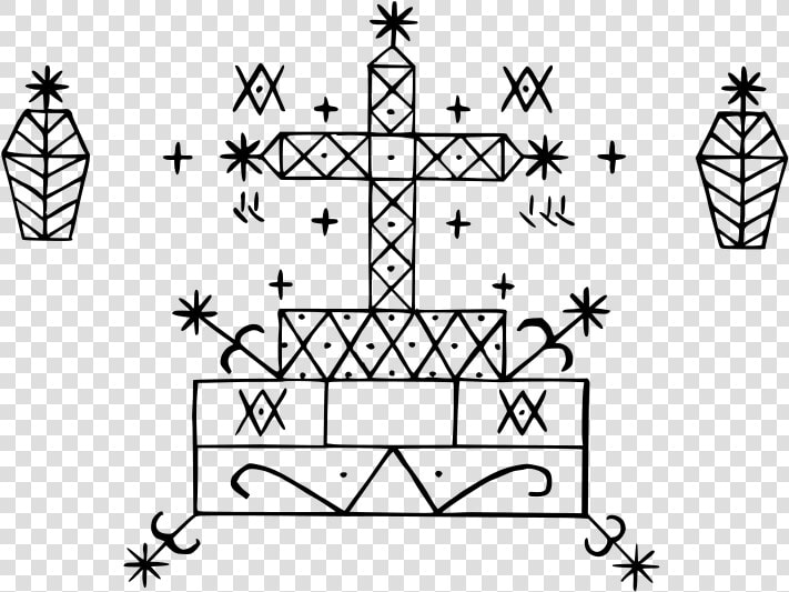 800px vevebaronsamedi   Svg   Baron Samedi Veve  HD Png DownloadTransparent PNG