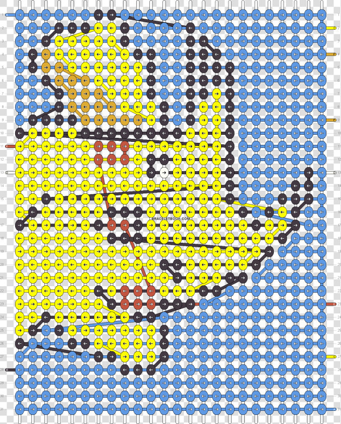 Alpha Pattern   Alpha Friendship Bracelet Patterns  HD Png DownloadTransparent PNG