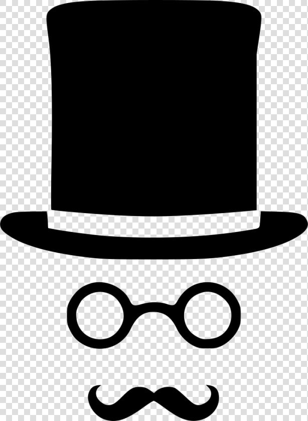 Cylinder Glasses Mustache Gentleman   Mustache Hat Png  Transparent PngTransparent PNG