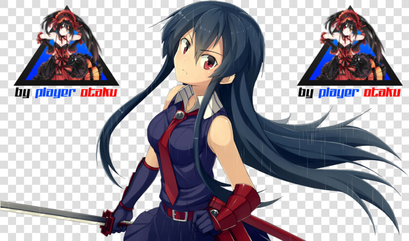 Akame Ga Kill Akame Render  HD Png DownloadTransparent PNG