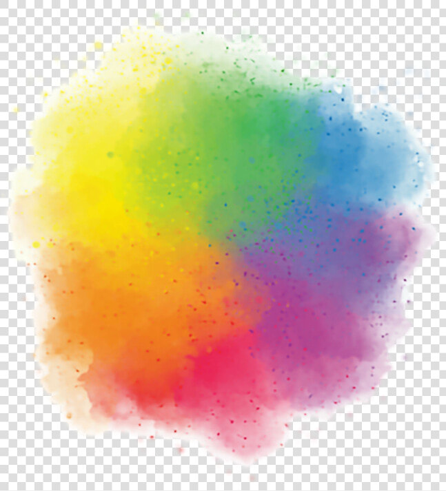  freetoedit  rainbow  watercolor  paint  splotch   Humo Arcoiris Png  Transparent PngTransparent PNG
