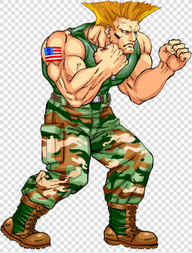 Guile Street Fighter Game   Png Download  Transparent PngTransparent PNG