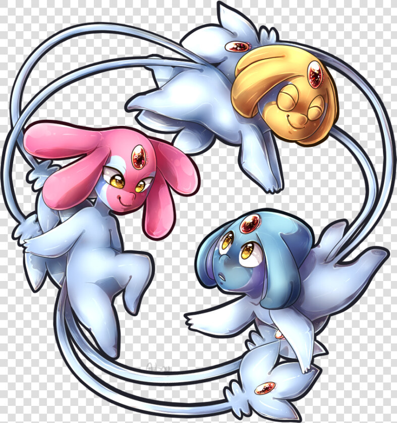 Uxie  Mesprit  Azelf    Cartoon  HD Png DownloadTransparent PNG
