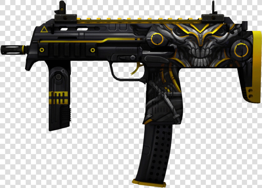 Falchion Case   Mp7 Airsoft Gun  HD Png DownloadTransparent PNG