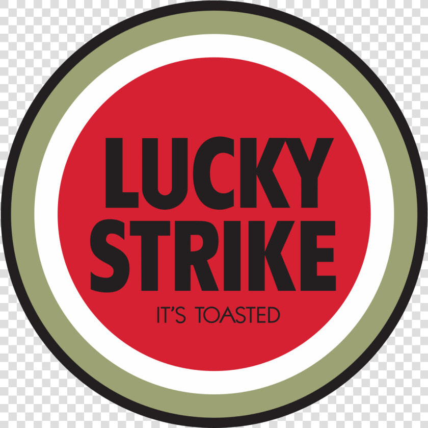 Lucky Strike Logo   Circle  HD Png DownloadTransparent PNG