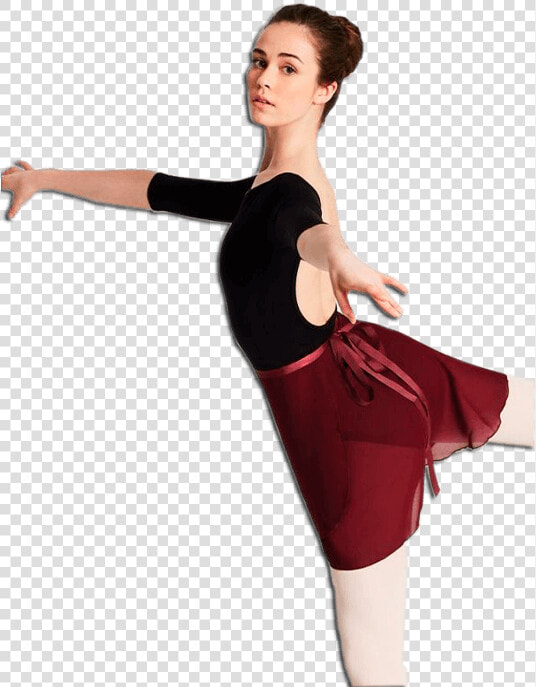 Georgette Wrap Skirt   Georgette Ballet Skirt  HD Png DownloadTransparent PNG