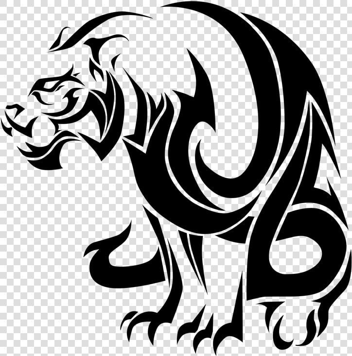 Tiger Tattoos Png Image   Tiger Tribal Tattoo Png  Transparent PngTransparent PNG