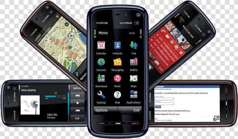 Nokia 5800 Xpressmusic   Nokia Phone In 2010  HD Png DownloadTransparent PNG