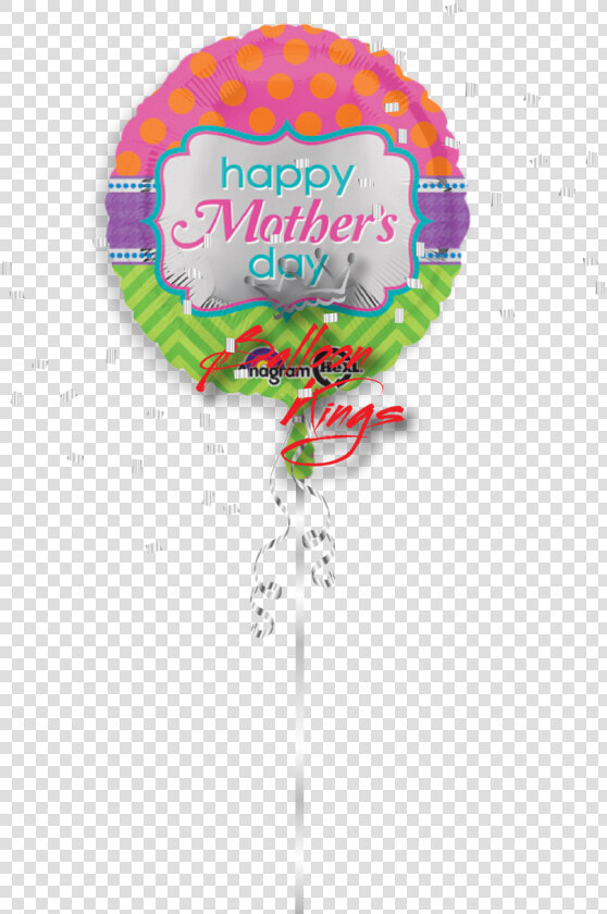 Happy Mothers Day Dots And Chevron   Mothers Day Balloon Png  Transparent PngTransparent PNG