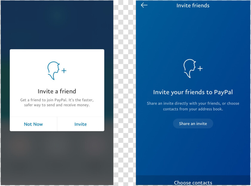 Paypal Mobile App Referral Program   Refer A Friend Mobile App  HD Png DownloadTransparent PNG