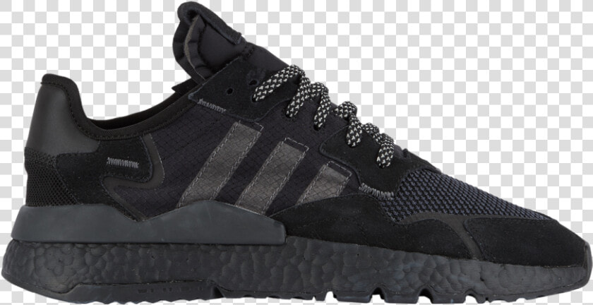Look For The Adidas Nite Jogger Triple Black To Release   Adidas Nite Jogger Triple Black  HD Png DownloadTransparent PNG