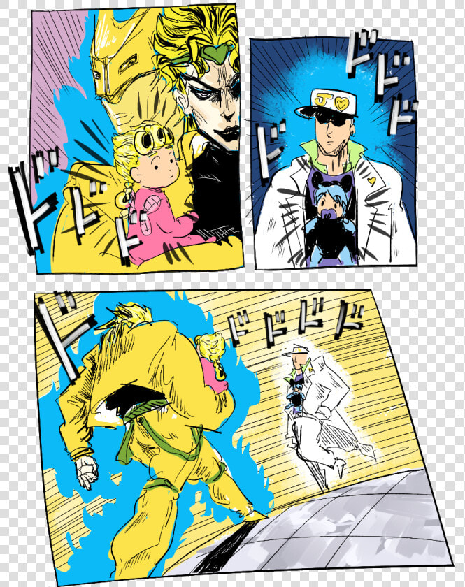 Jojo Dio And Giorno  HD Png DownloadTransparent PNG