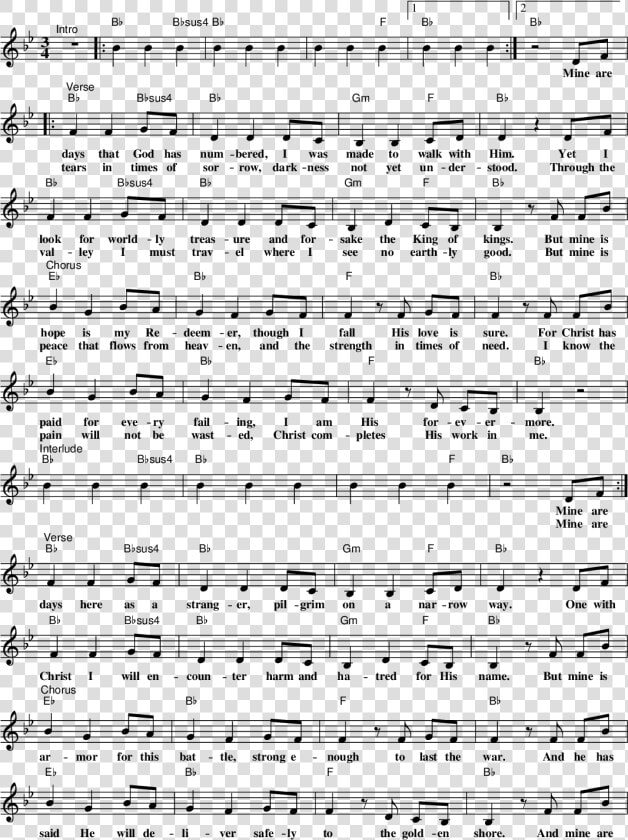 Christ Is Mine Forevermore Chords  HD Png DownloadTransparent PNG