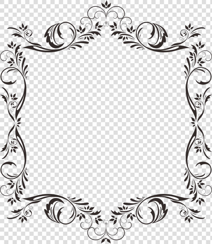 Corner Pattern Material Transprent   Fancy Vector Borders Png  Transparent PngTransparent PNG