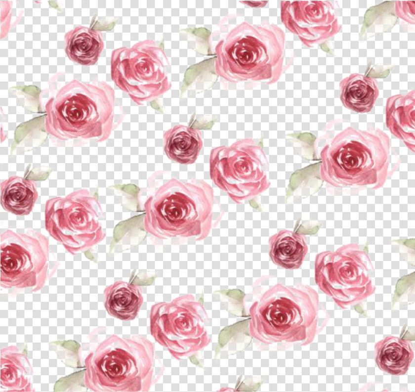 Ftestickers Watercolor Roses Background Overlay   Rose Pattern  HD Png DownloadTransparent PNG