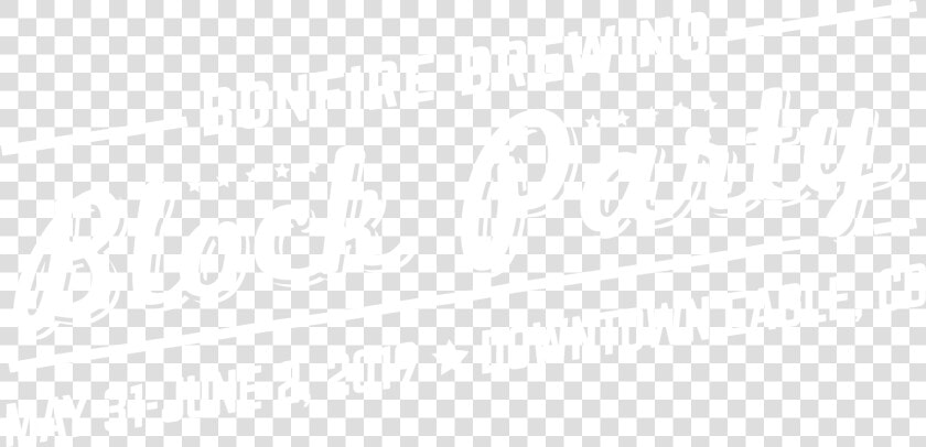 Bonfire Block Party Banner   Calligraphy  HD Png DownloadTransparent PNG