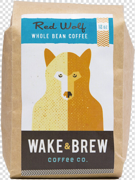 Red Wolf 12oz Whole Bean Coffee 100  Arabica Whole   Companion Dog  HD Png DownloadTransparent PNG