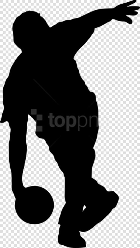Free Png Sport Bowling Silhouette Png   Bowling Silhouette Png  Transparent PngTransparent PNG