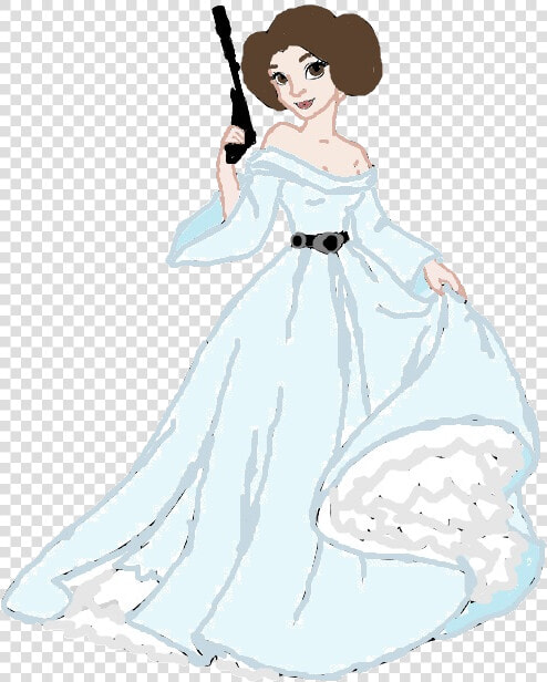 Princess Leia Clipart Leia Organa   Disney Princess Leia Organa  HD Png DownloadTransparent PNG