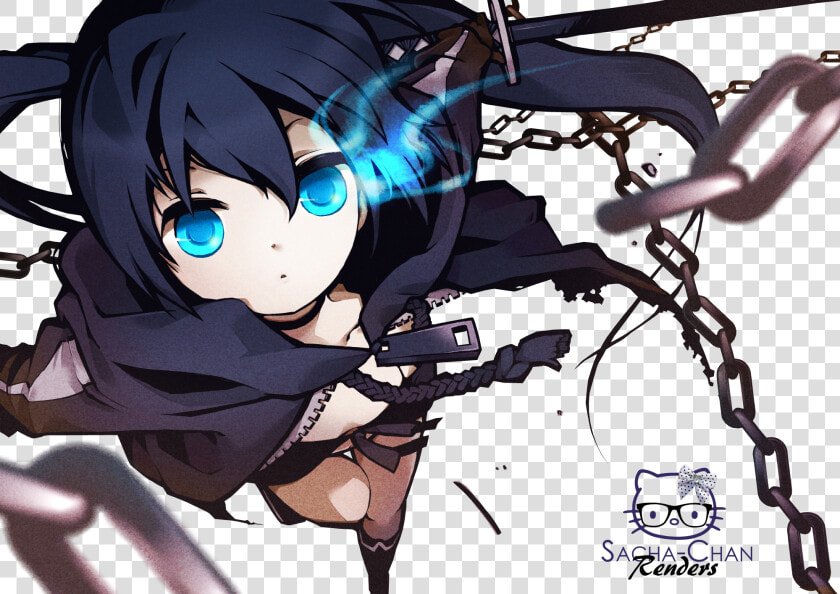 Black Rock Shooter  HD Png DownloadTransparent PNG