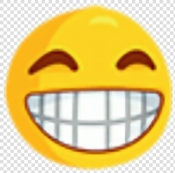 Transparent Grin Clipart   Happy Emoji Transparent Background  HD Png DownloadTransparent PNG