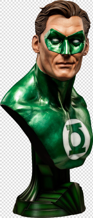 Transparent Green Lantern Png   Sideshow Green Lantern Bust  Png DownloadTransparent PNG