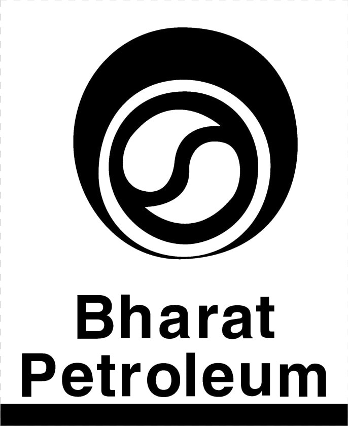 Bharat Petroleum Logo Black And White  HD Png DownloadTransparent PNG