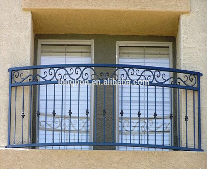 2017 Top selling Hand Forged Garden Wrought Iron Fence   Balcones De Herreria  HD Png DownloadTransparent PNG