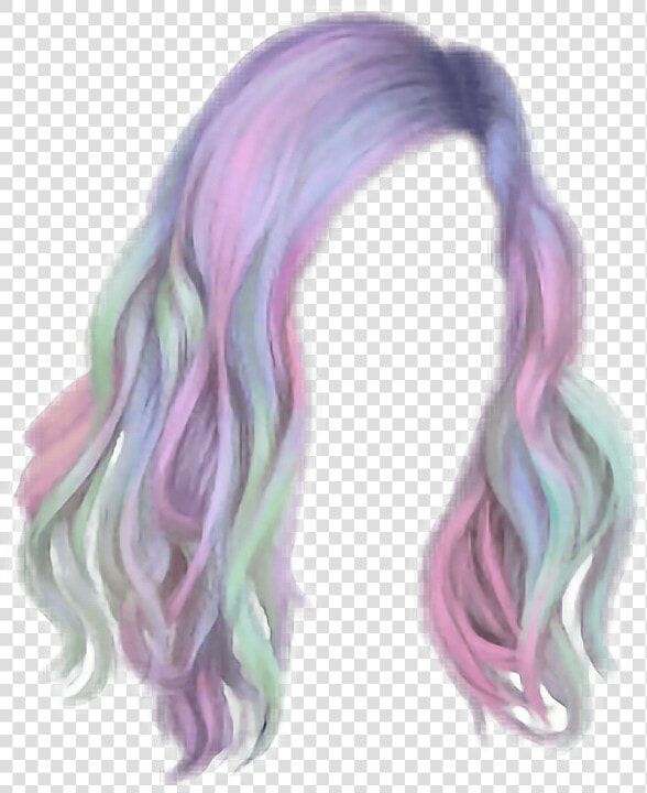  hair  hairstyle  unicorn  unicornhair   Unicorn Hair Png  Transparent PngTransparent PNG