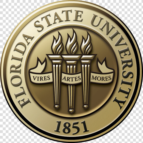 Fsu Seal3dgold   Florida State University English  HD Png DownloadTransparent PNG