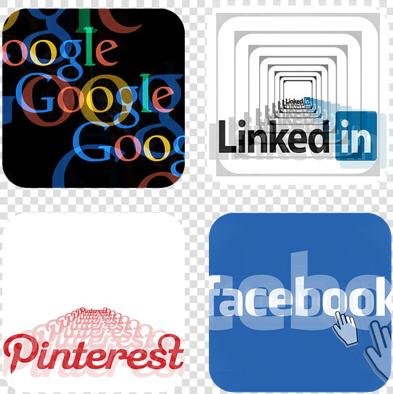 Social Media  Google  Linked In  Pinterest  Facebook   Pinterest  HD Png DownloadTransparent PNG