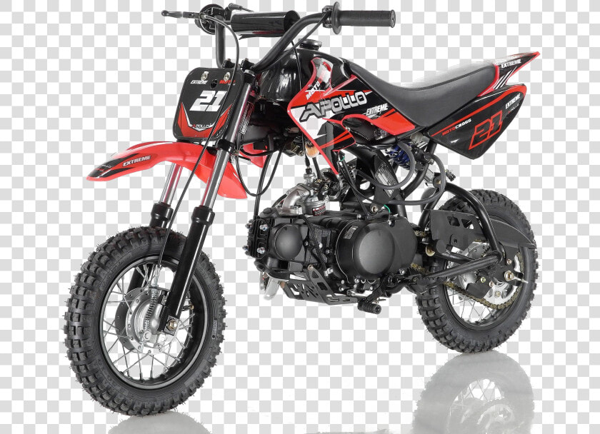 Red Dirt Bike Png Image   70cc Dirt Bike Apollo  Transparent PngTransparent PNG