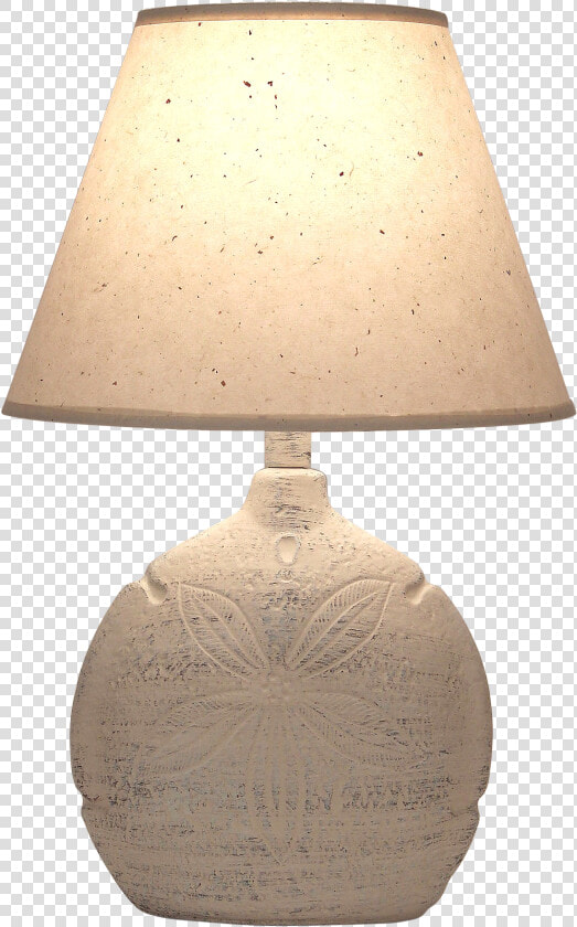 Cottage Sand Dollar Accent Lamp   Lamp  HD Png DownloadTransparent PNG