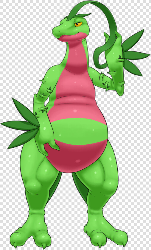 Salazzle And Grovyle  HD Png DownloadTransparent PNG