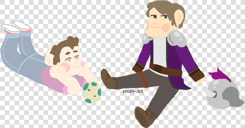 Doodled Me And  lesbian herobrine From Lgbt Crafting   Cartoon  HD Png DownloadTransparent PNG