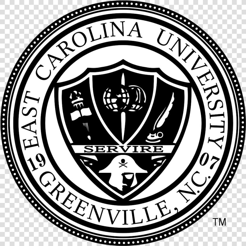 Transparent East Carolina Logo Png   East Carolina University Seal  Png DownloadTransparent PNG