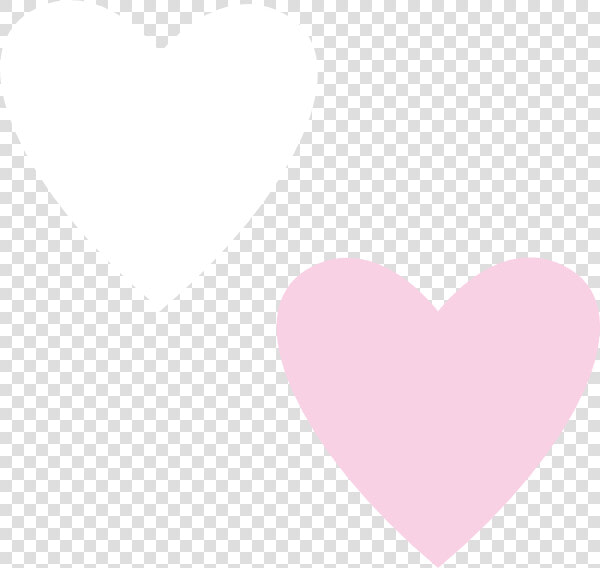 Hearts Pale Pink Png  Transparent PngTransparent PNG