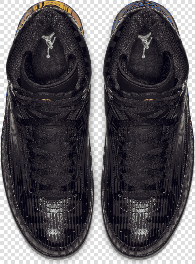 Grade School Youth Size Nike Air Jordan Retro 2 Black   Air Jordan 2 Bhm Black History Month  HD Png DownloadTransparent PNG