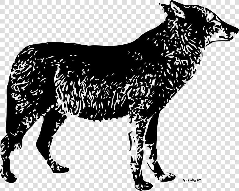 Lone Wolf Clip Arts   Public Domain Wolf Vector  HD Png DownloadTransparent PNG
