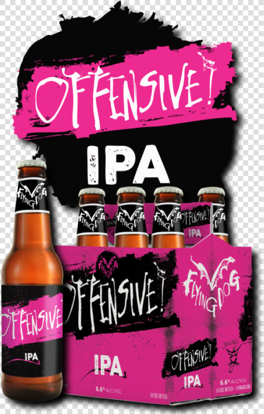 Flying Dog Brewing Offensive Ipa  HD Png DownloadTransparent PNG