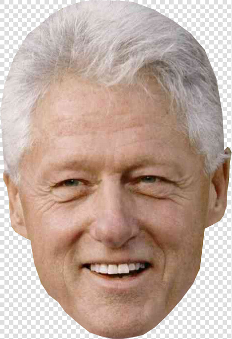 Bill Clinton Png   Bill Clinton Face Cut Out  Transparent PngTransparent PNG