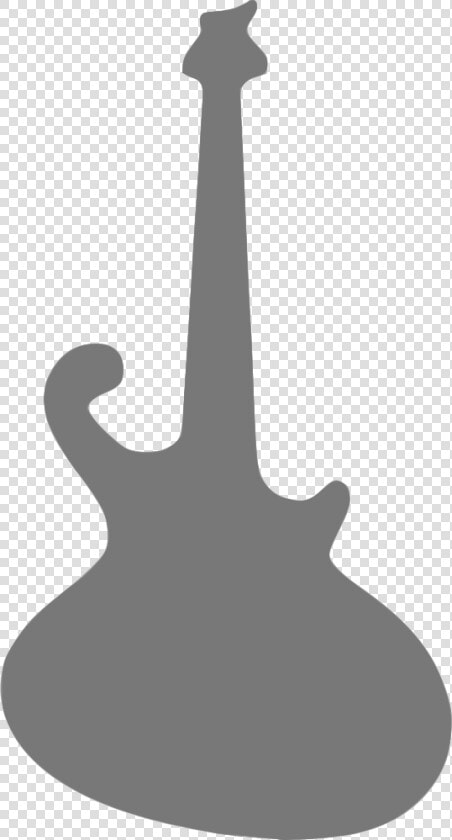 Silhouette Musique   Bass Guitar  HD Png DownloadTransparent PNG