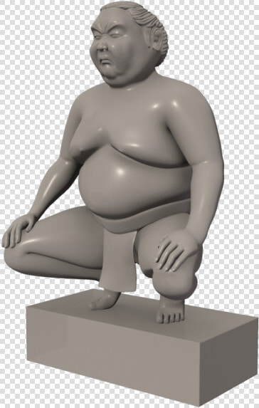 Sumo Model   Bronze Sculpture  HD Png DownloadTransparent PNG