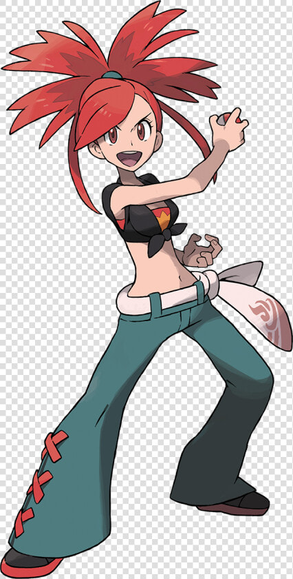 Pokemon Fire Gym Leader  HD Png DownloadTransparent PNG